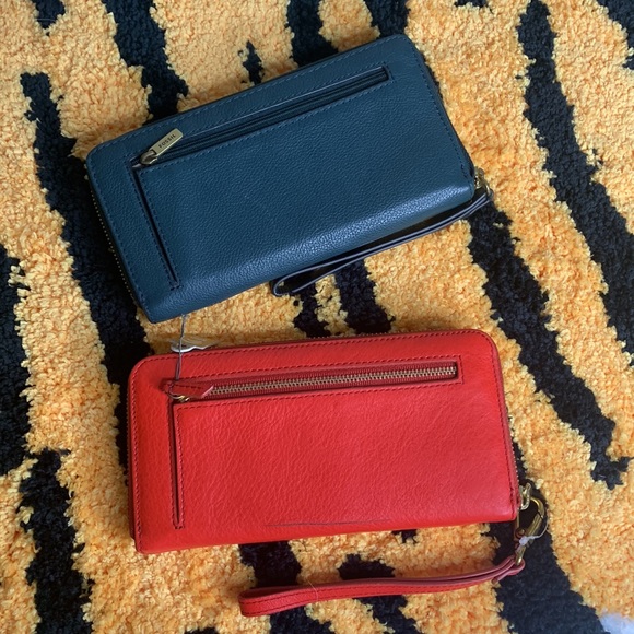 Fossil leather wallet bundle -PLEASE READ DESCRIPTION - Picture 2 of 11